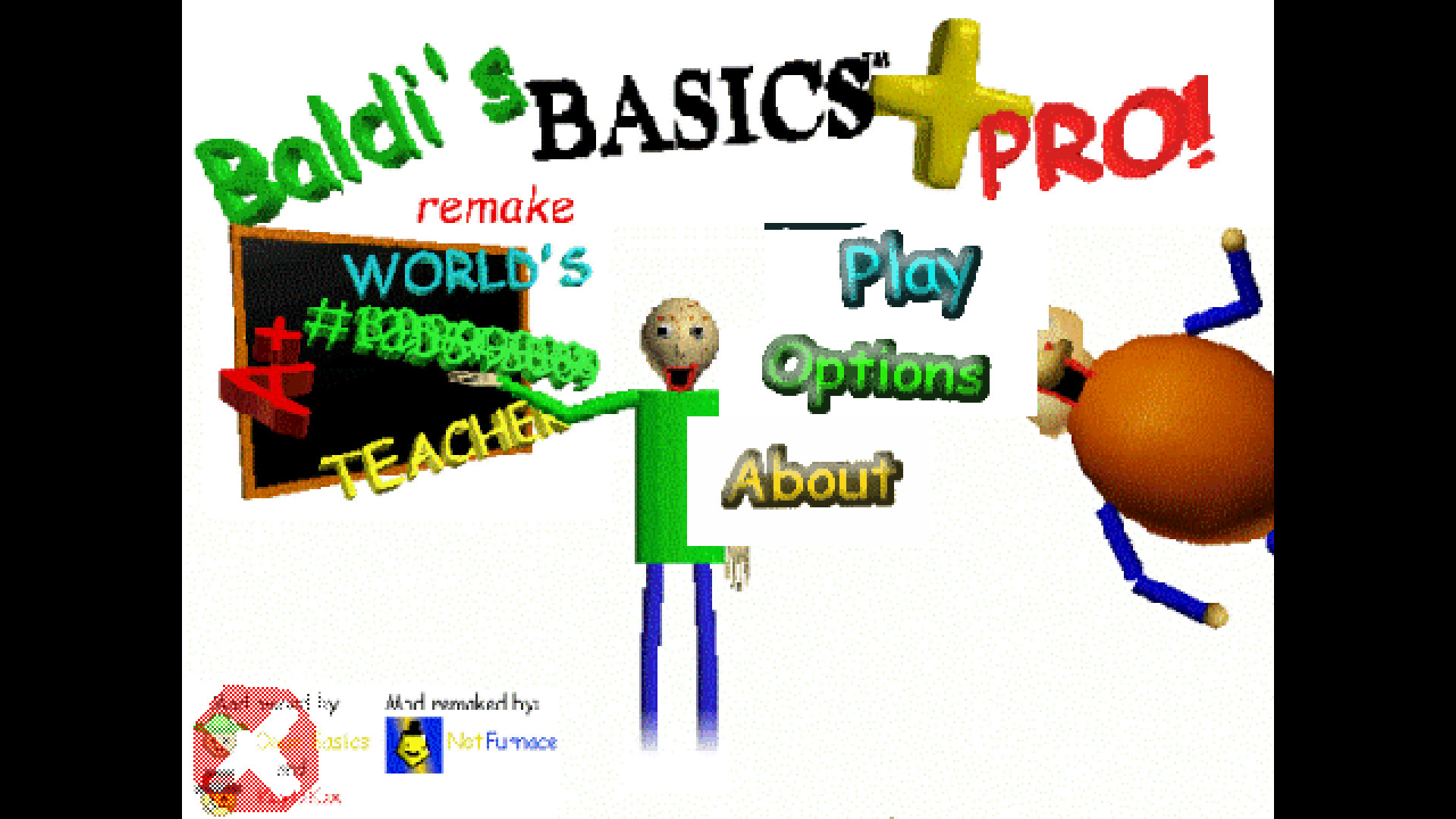 Baldi basics public demo. Baldi's Basics Plus. Baldi's Basics Plus v0.4. Baldis Basics Plus 0.4. Baldi's Basics Plus - Seed 99.