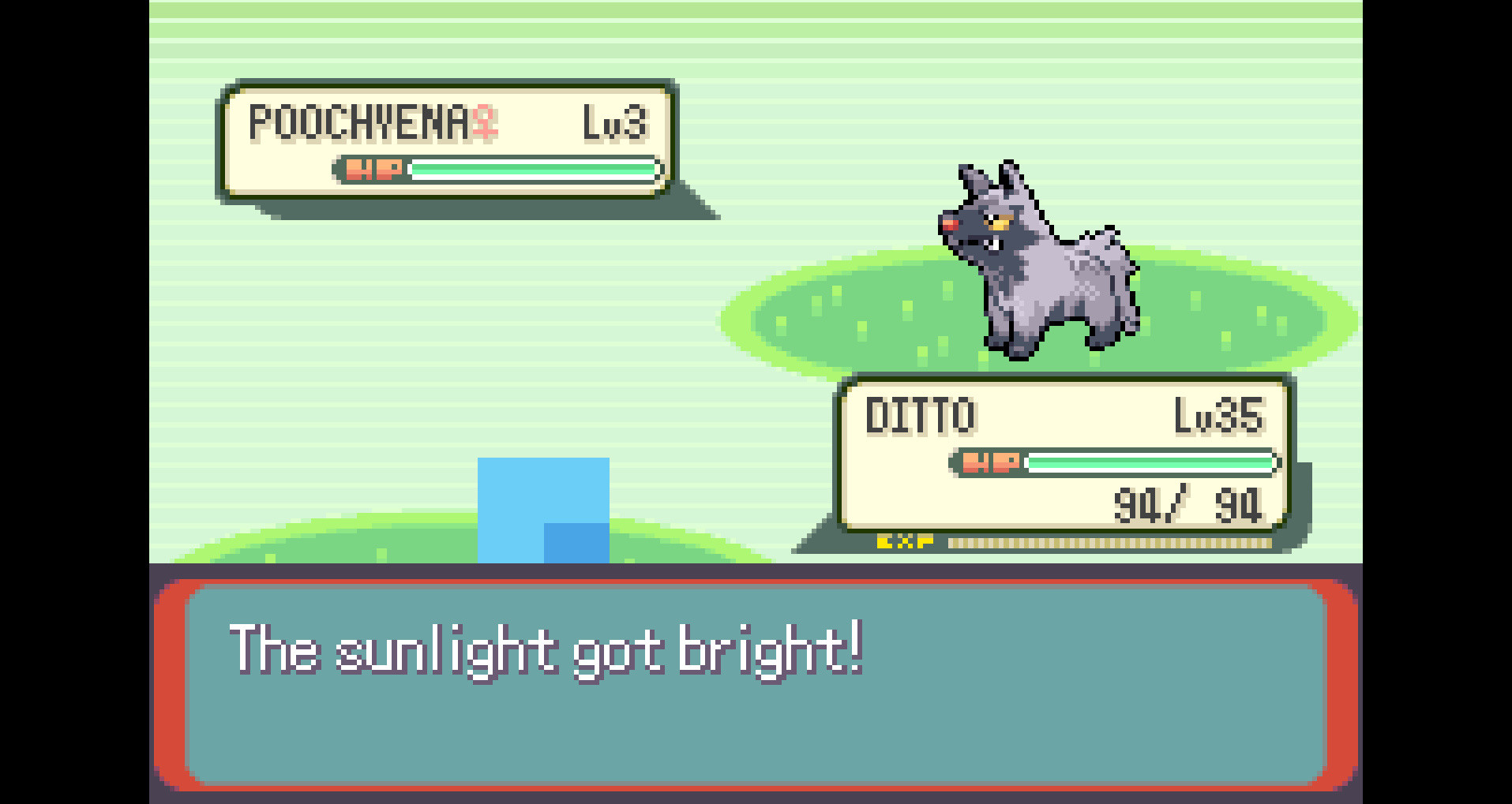 We caught a Shiny Ditto! Pokémon FireRed 