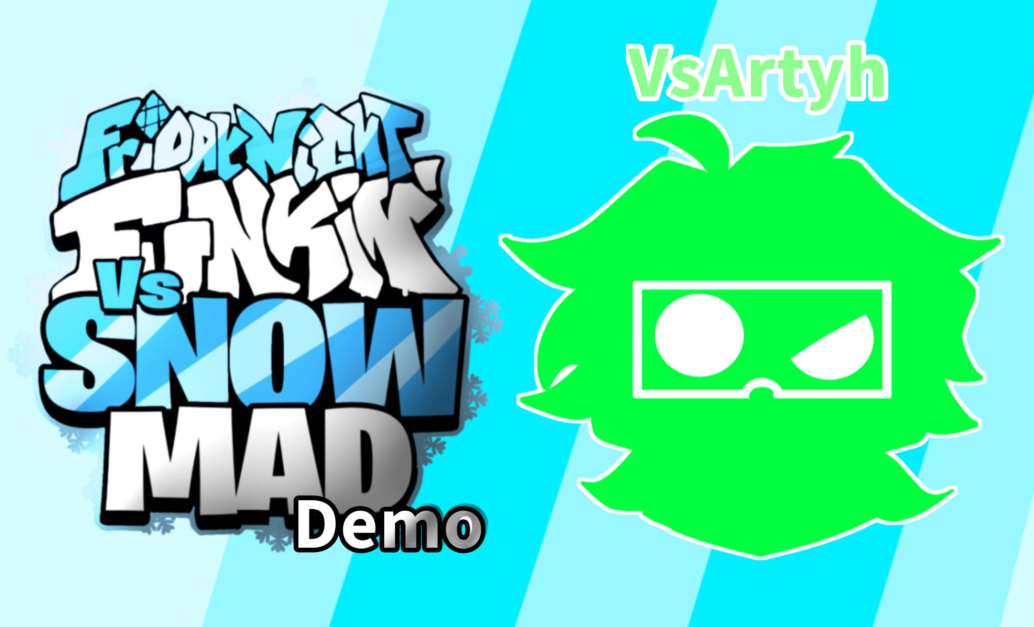 Friday Night Funkin' SnowMad (VsArtyh) Demo!
