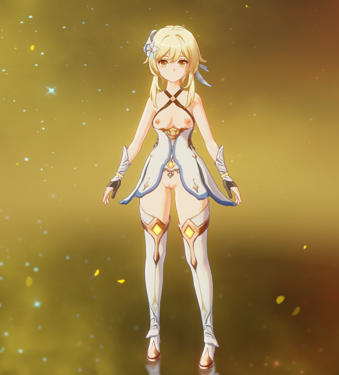 Lewd Lumine - Half Nude Thigh High Boots Type A&B
