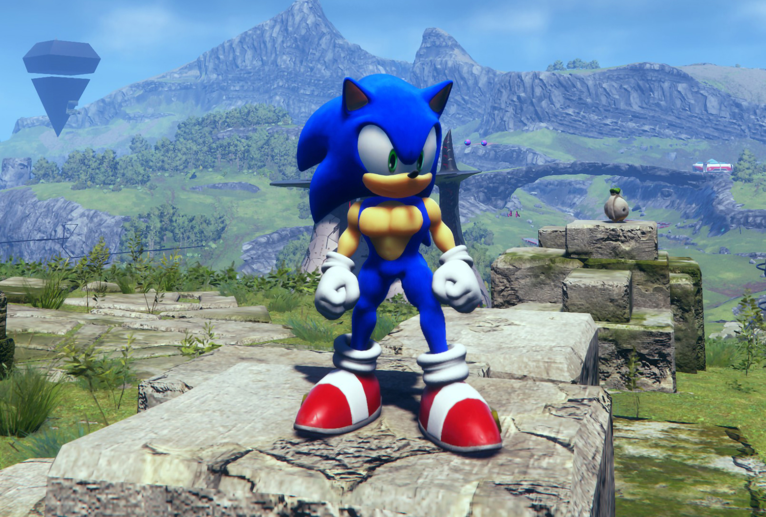 harley ♡ on X: the best sonic frontiers mod!!!!! look how cute