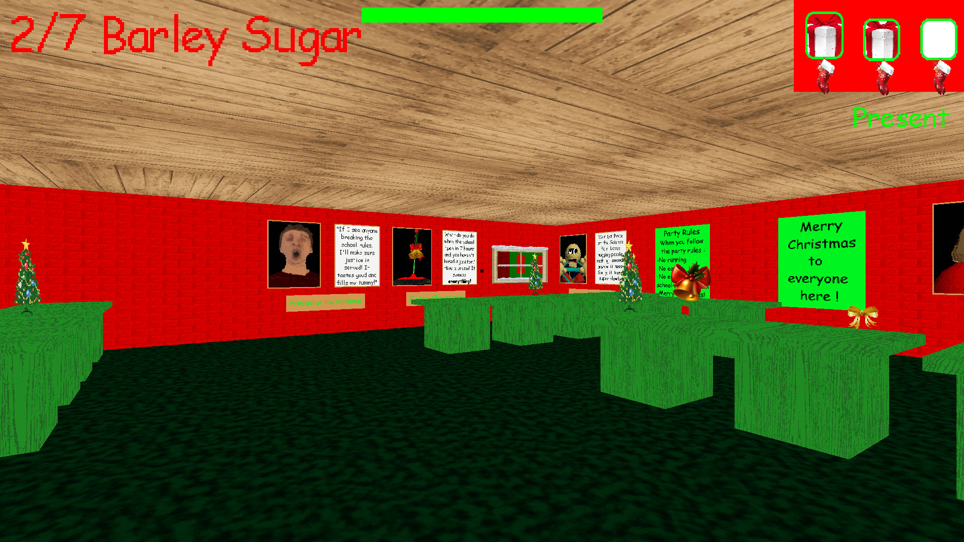 Baldi's Basics Christmas Party V2 [Baldi's Basics] [Mods]