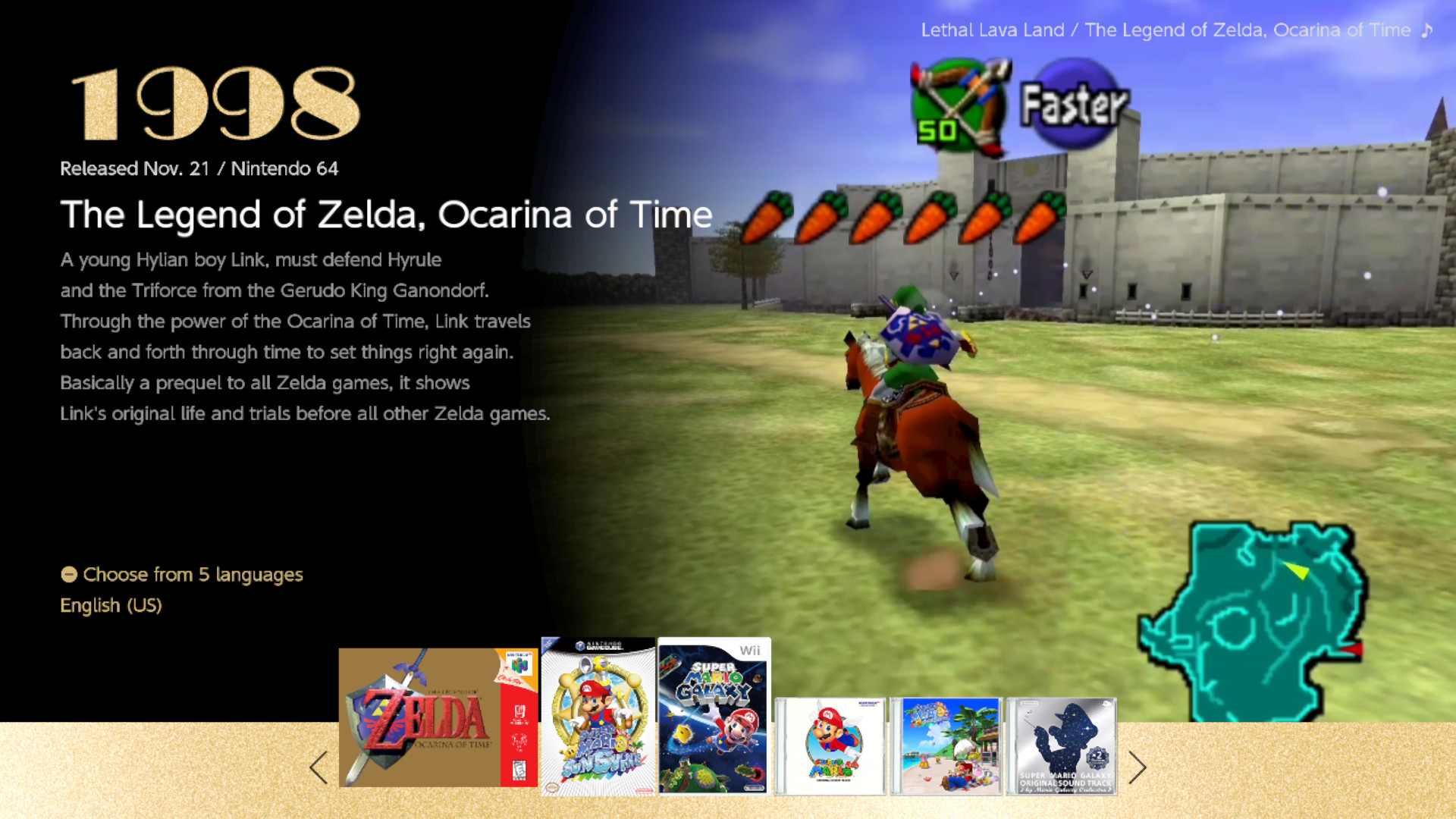 Legend of Zelda, The - Ocarina of Time (USA) ROM < N64 ROMs