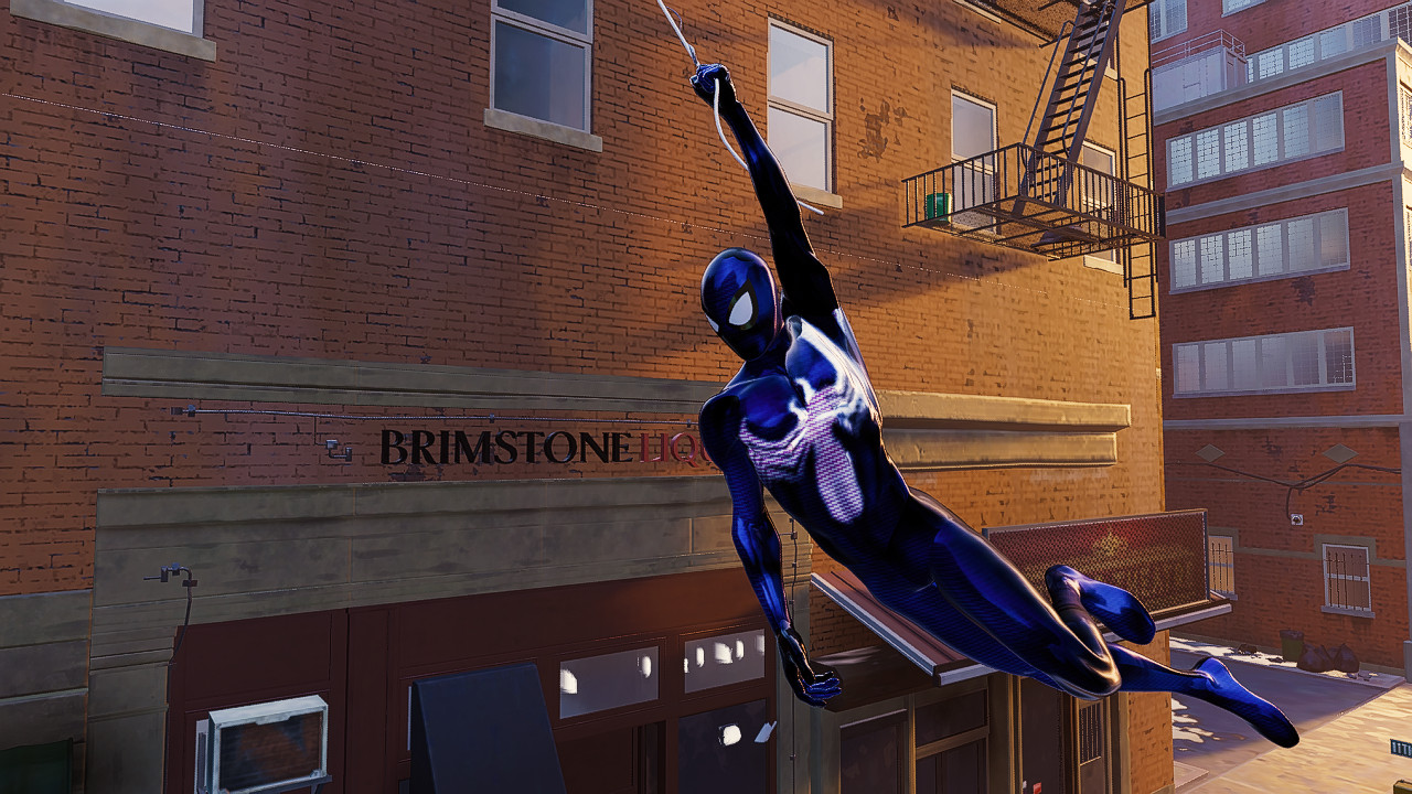 ITSV Neversoft Black Suit [Marvel's Spider-Man: Remastered (PC)] [Mods]