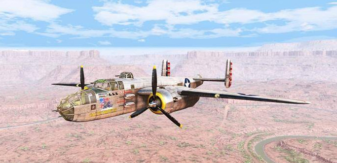 North American B-25 Mitchell [BeamNG.drive] [Mods]