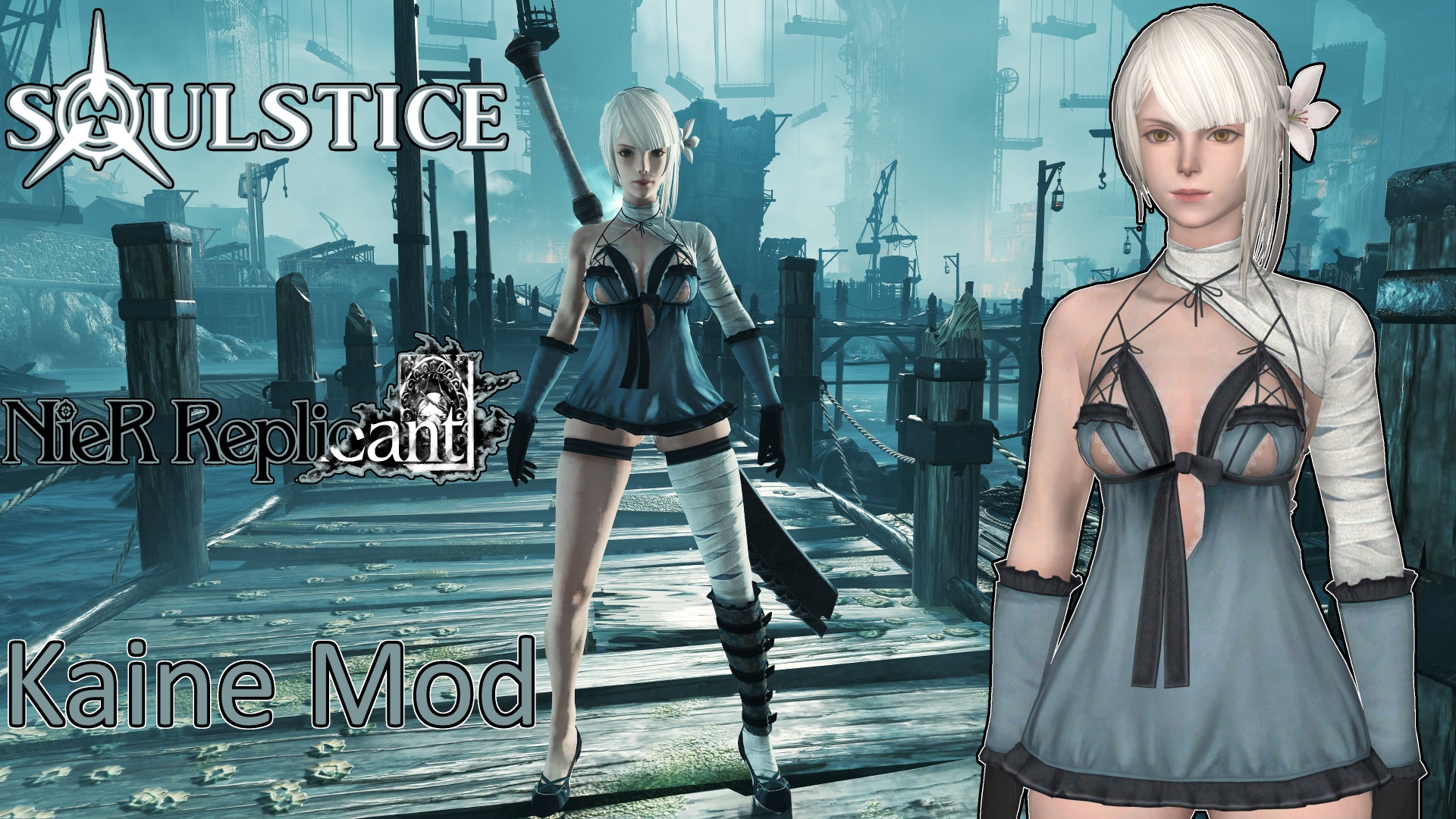 Soulstice NieR Replicant Kaine Mod Soulstice Mods   63750c3f590f8 