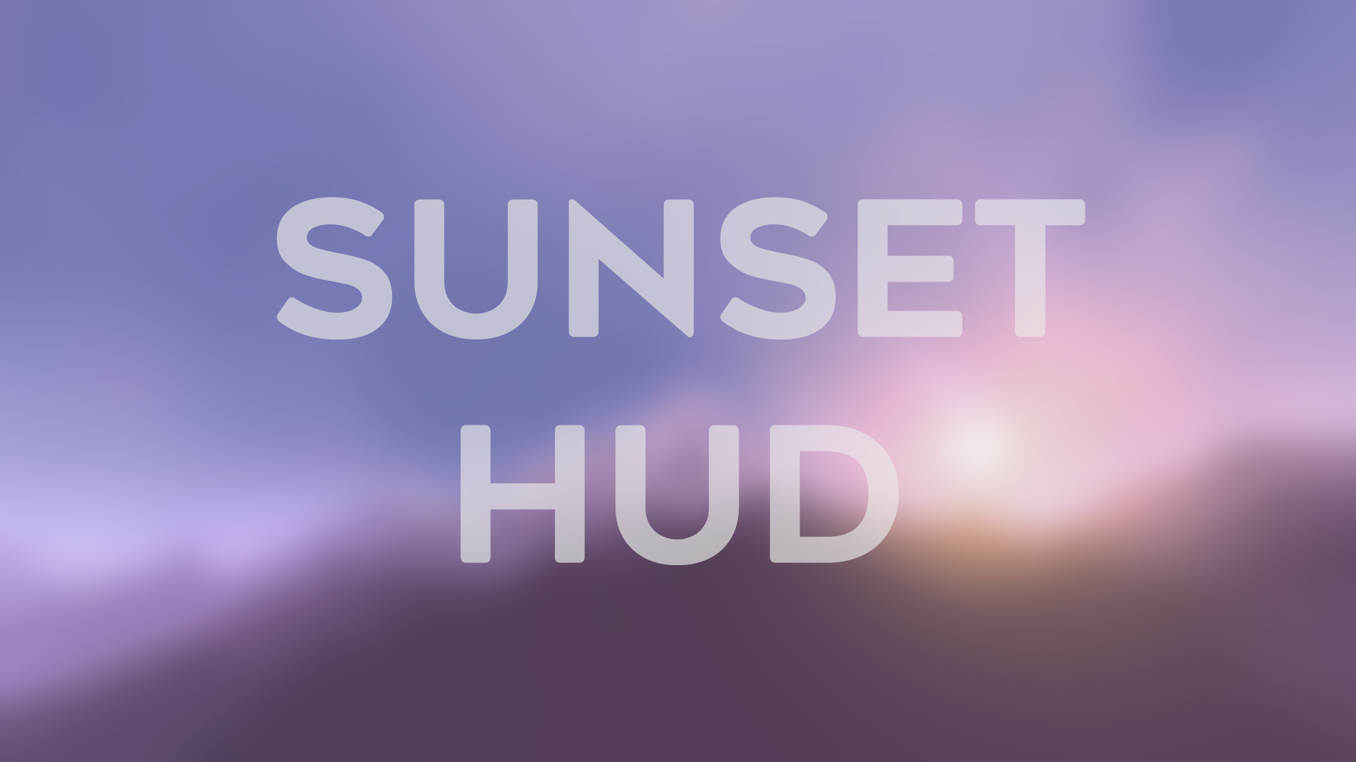 SunsetHUD