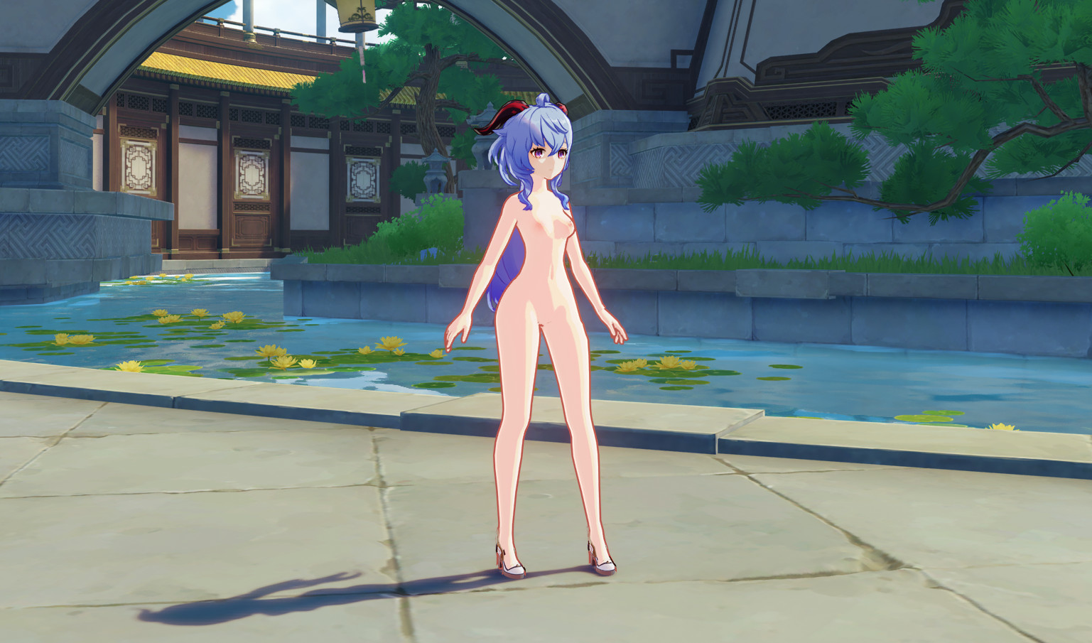 Nude Ganyu