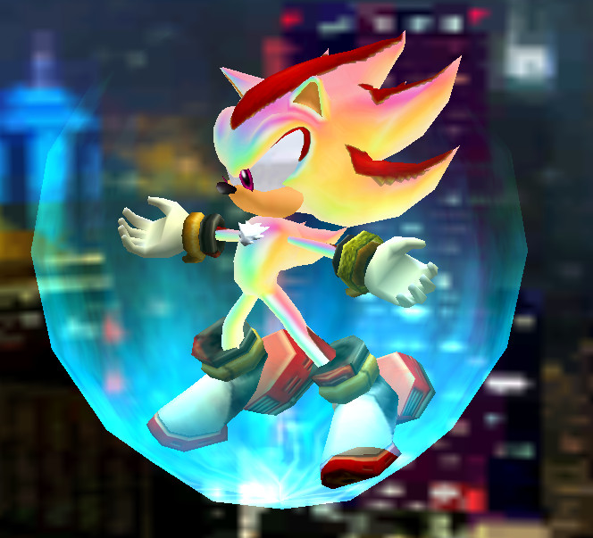 Hyper Sonic in Sonic Adventure 