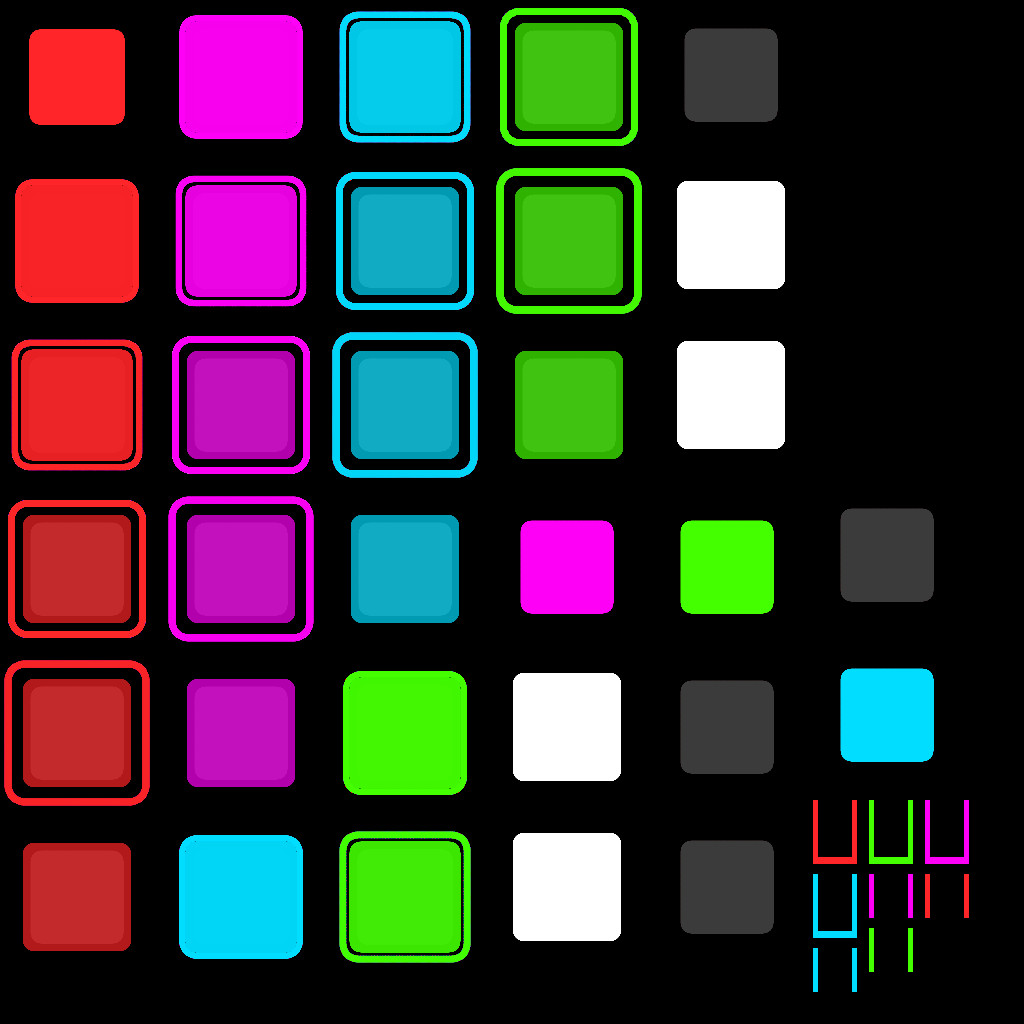 Square NOTE assets Mod for Friday Night Funkin' | FNF Mods