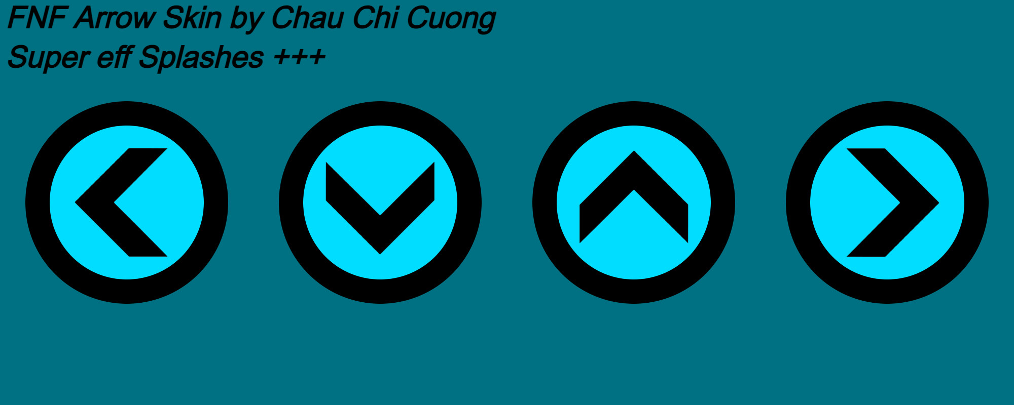 Cyan Circle NOTE assets