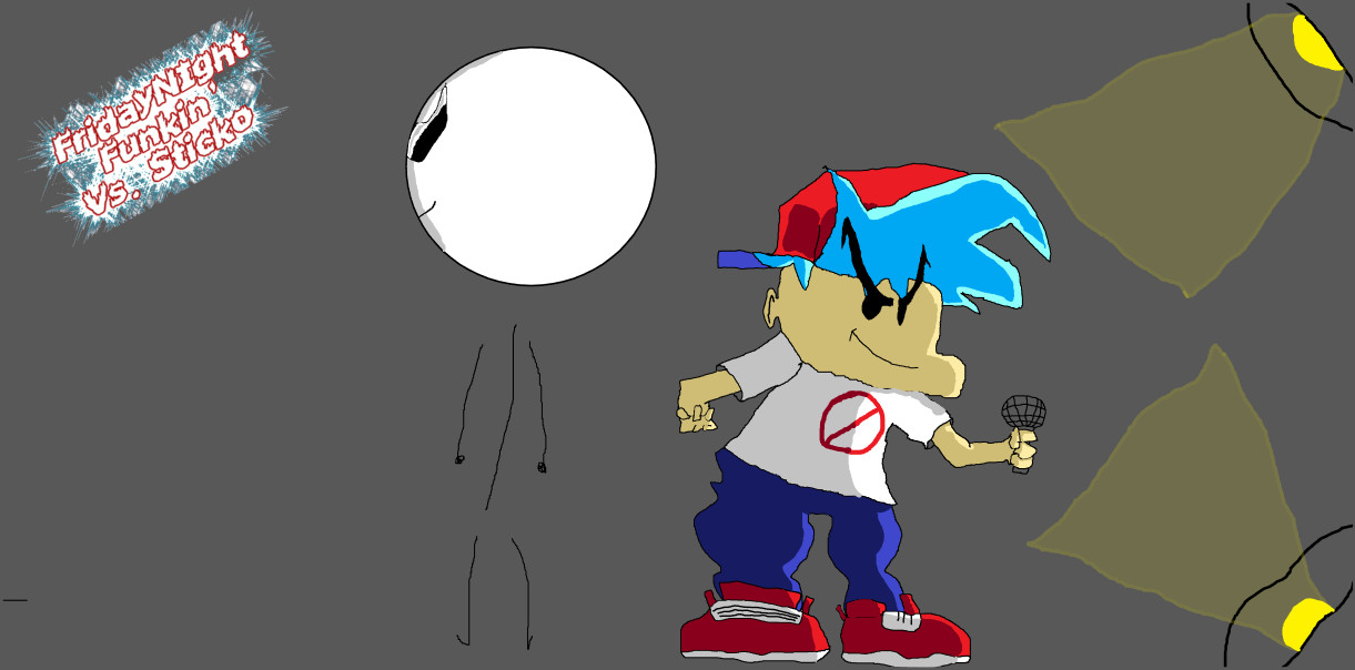 Friday Night Funkin' Vs Sticko [SCRAPPED]