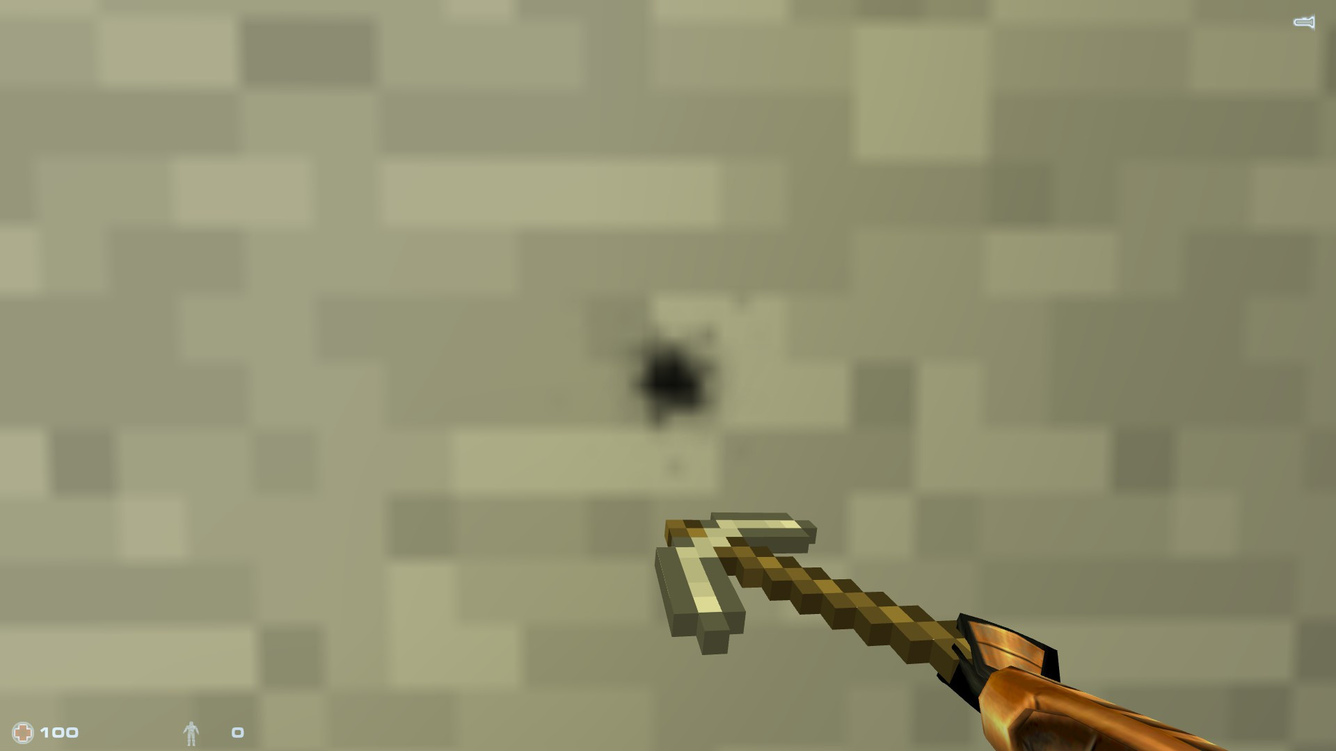 Minecraft Iron Pickaxe! (JUST FOR FUN)) [Sven Coop] [Mods]