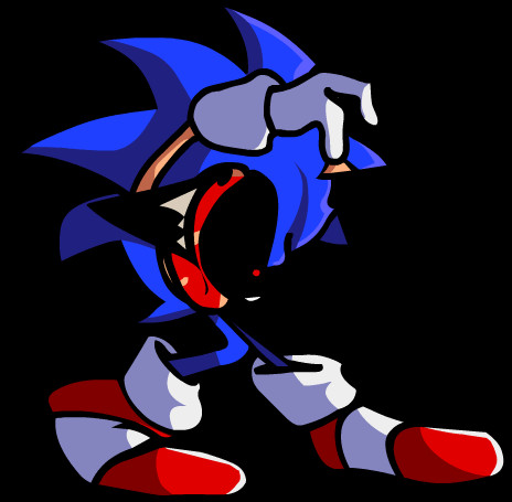 Dark sonic exe  Sonic, Fan art, Character