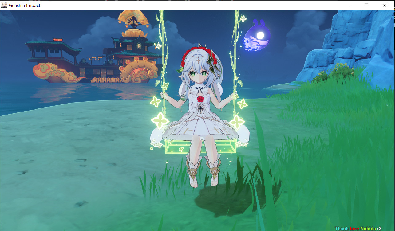 Nahida wedding dress