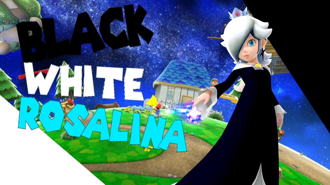 Black White Rosalina [Super Smash Bros. Ultimate] [Mods]