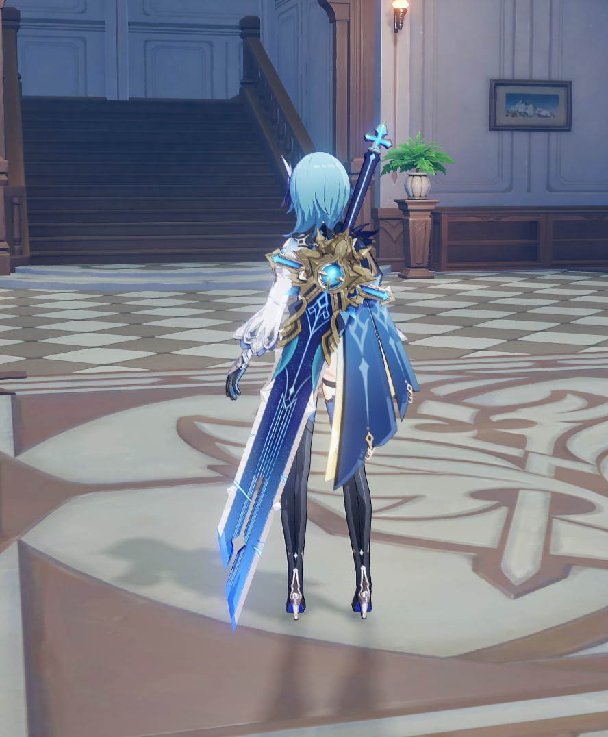 Wolf's Gravestone Blue and Gold Edition [Genshin Impact] [Mods]