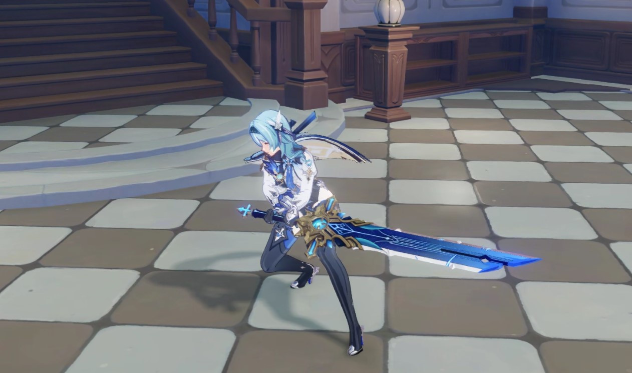 Wolf's Gravestone Blue and Gold Edition [Genshin Impact] [Mods]