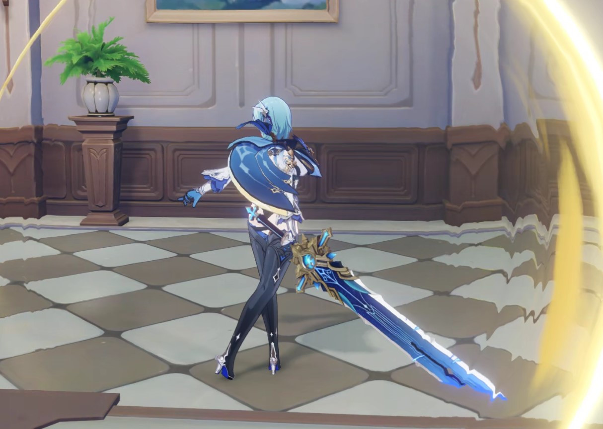 Wolf's Gravestone Blue and Gold Edition [Genshin Impact] [Mods]