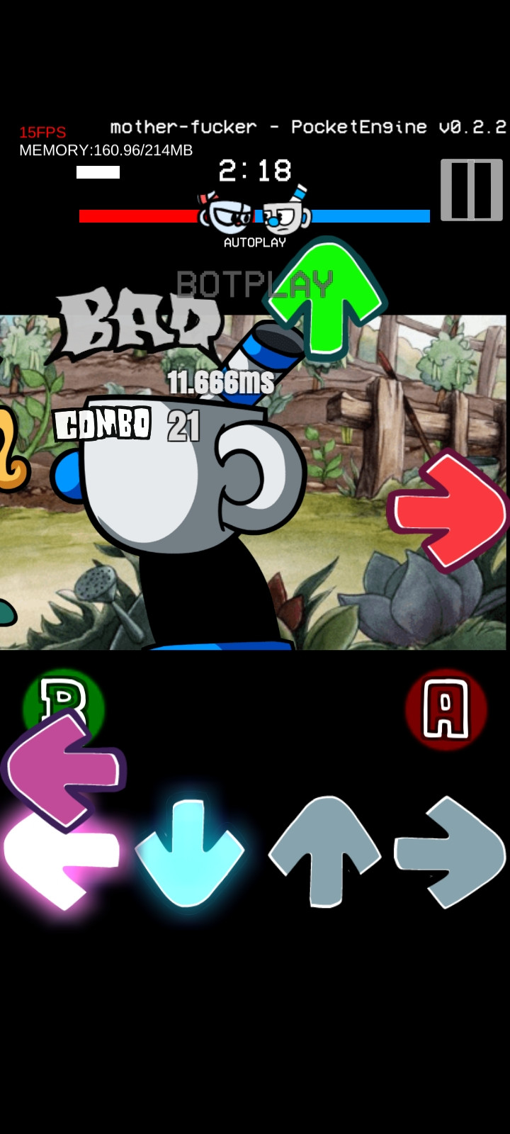 Mother Funkin': Pocket Engine Port(Android)