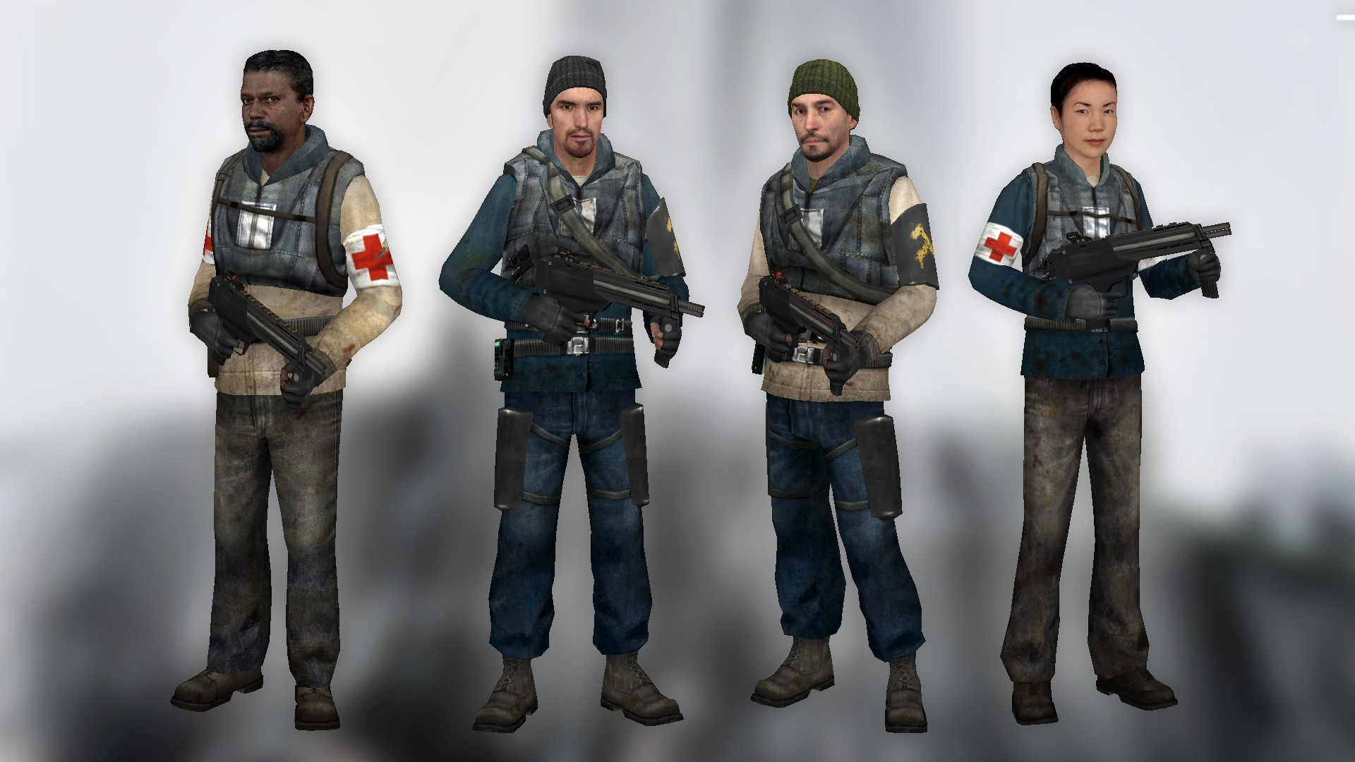 Refugee Styled Rebels [Half-Life 2] [Mods]