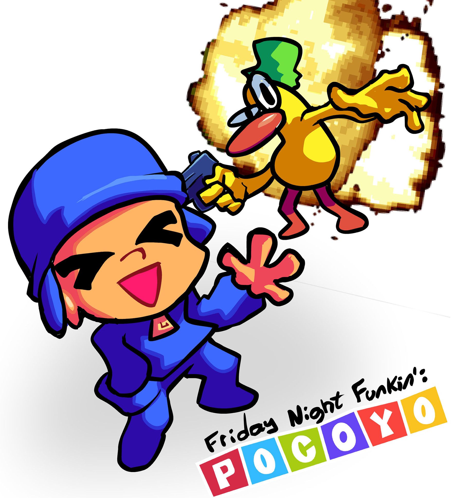 V.S. Pocoyo (DEMO) BEST FNF MOD [Friday Night Funkin'] [Mods]