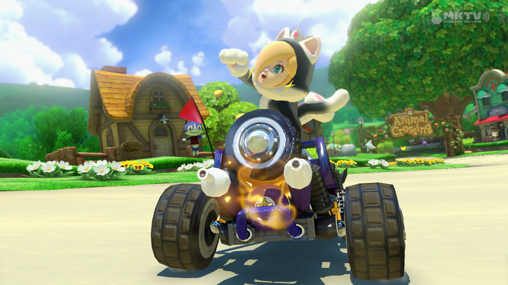 Cat Rosalina (with tour animations) [Mario Kart 8 Deluxe] [Mods]