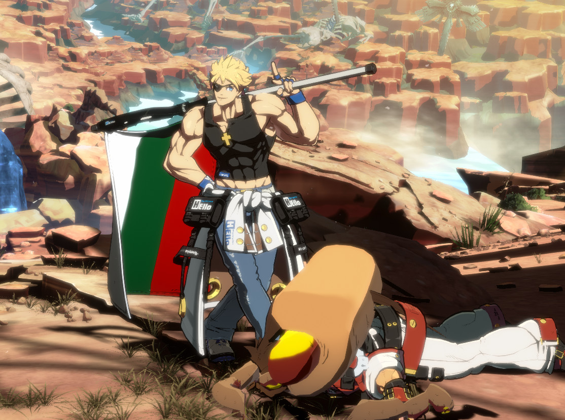 Bulgarian Flag For Sin Kiske Guilty Gear Strive Mods