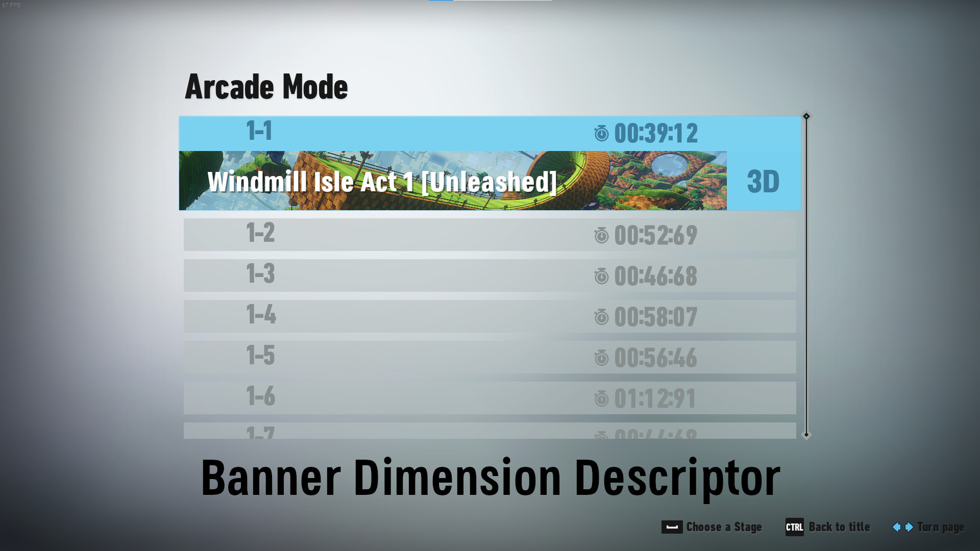 Improved Arcade UI Mod for Sonic Frontiers | Frontiers Mods