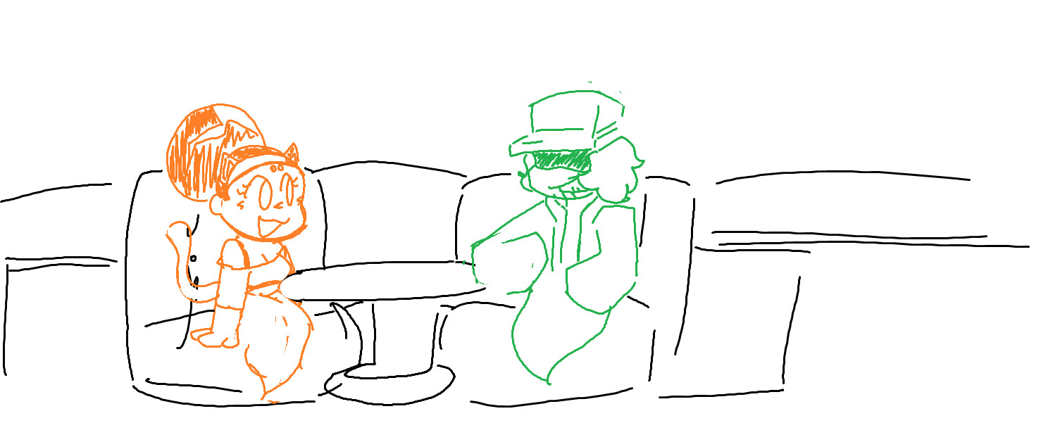 Momi and Garcello In: Ghost Mcdonalds Thanksgiving