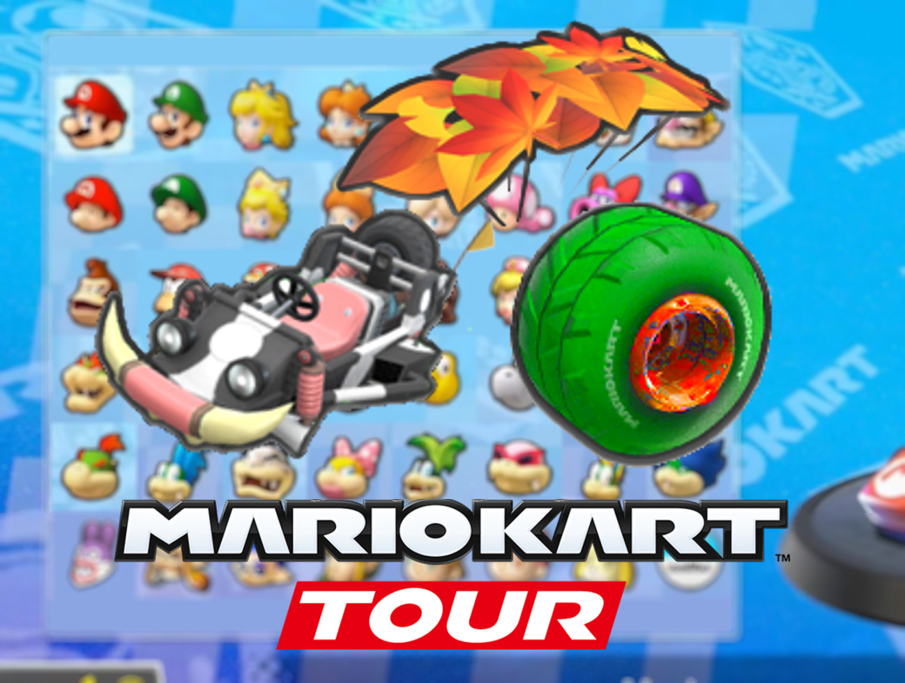 Offroader Pack and Offroader Tires (Tour port) [Mario Kart 8