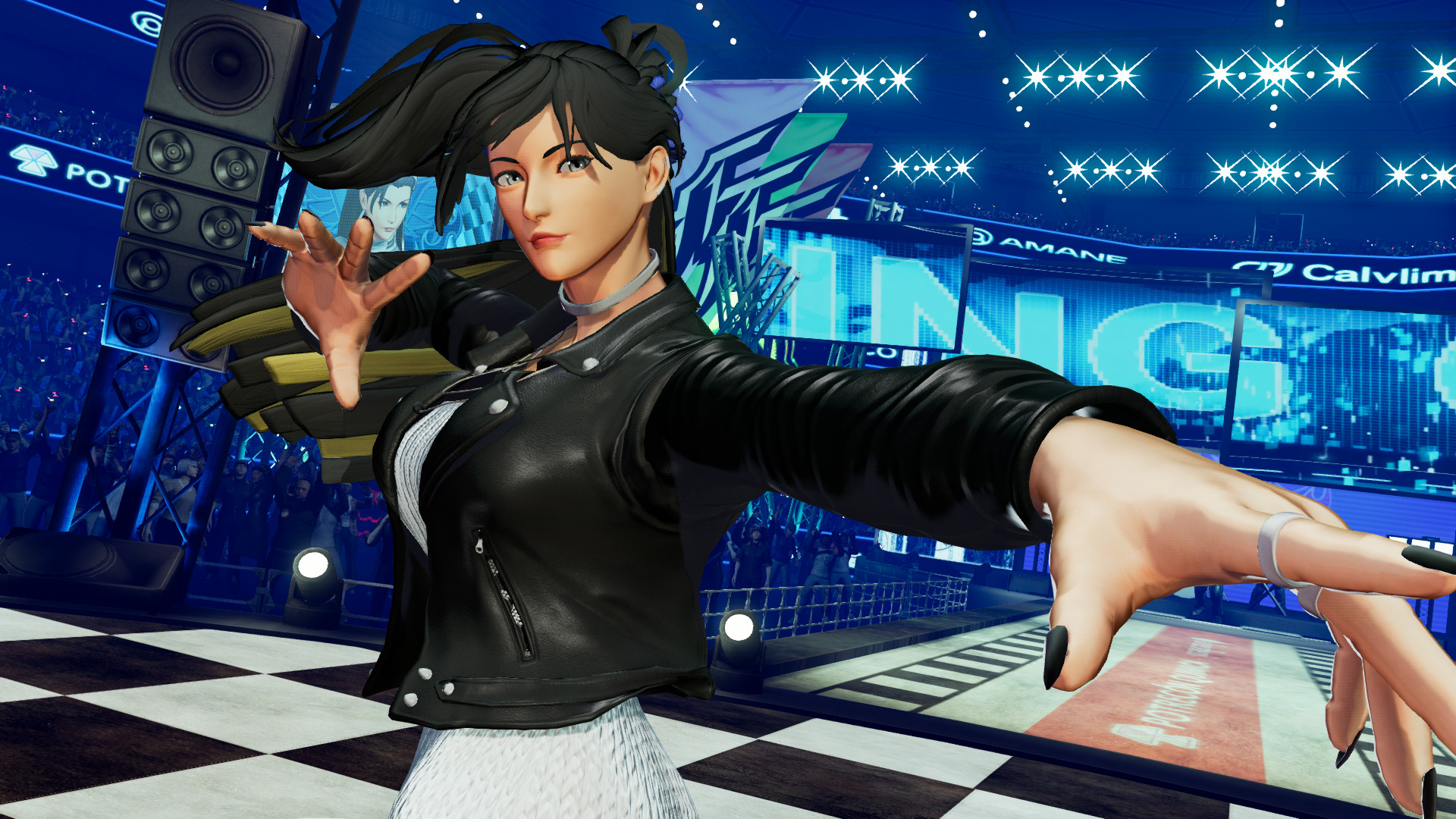 Chizuru as Tsubaki Aoyagi (Casual) [The King of Fighters XV] [Mods]