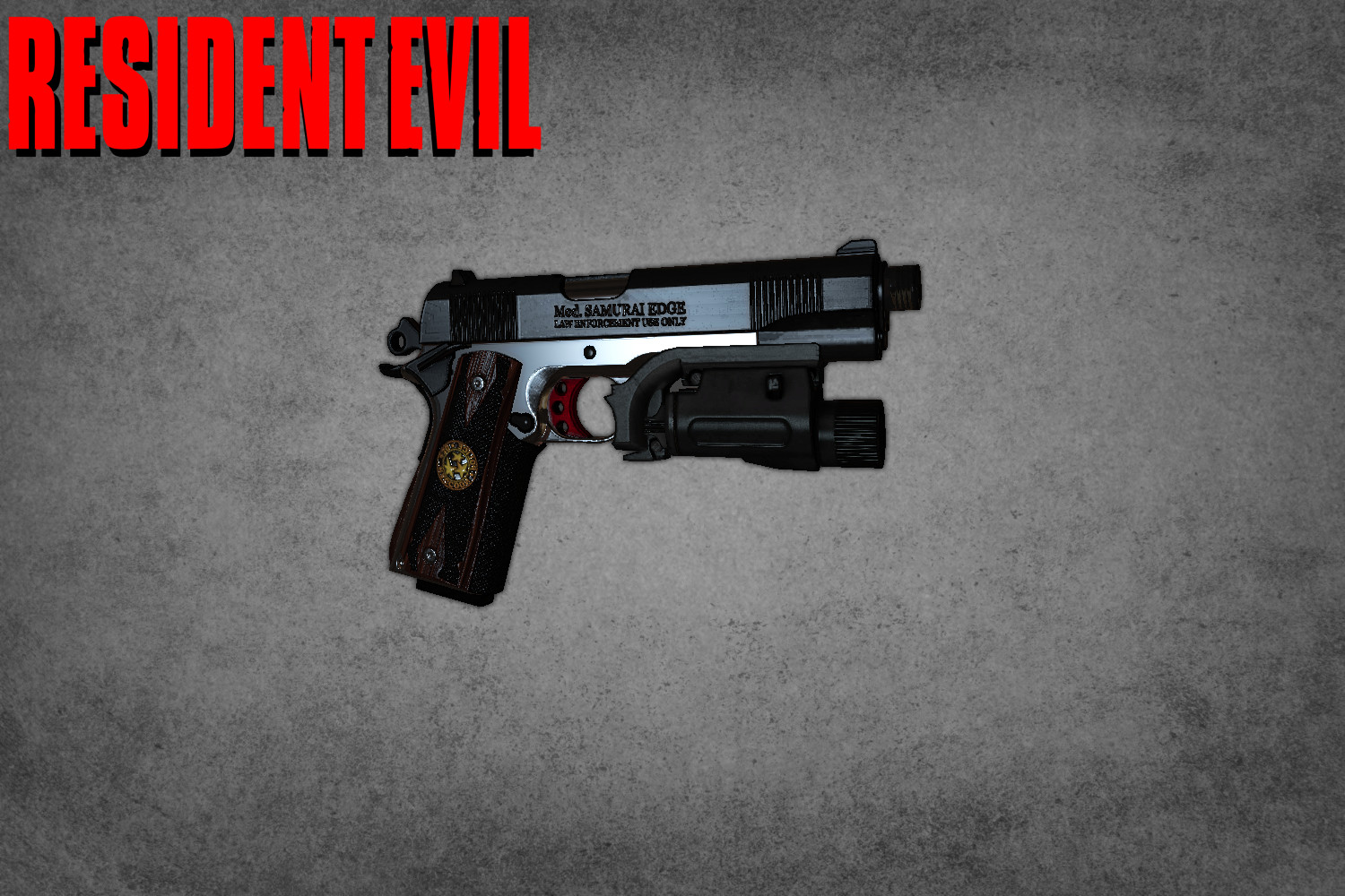 Resident Evil 1911 Samurai Edge [Counter-Strike: Source] [Mods]