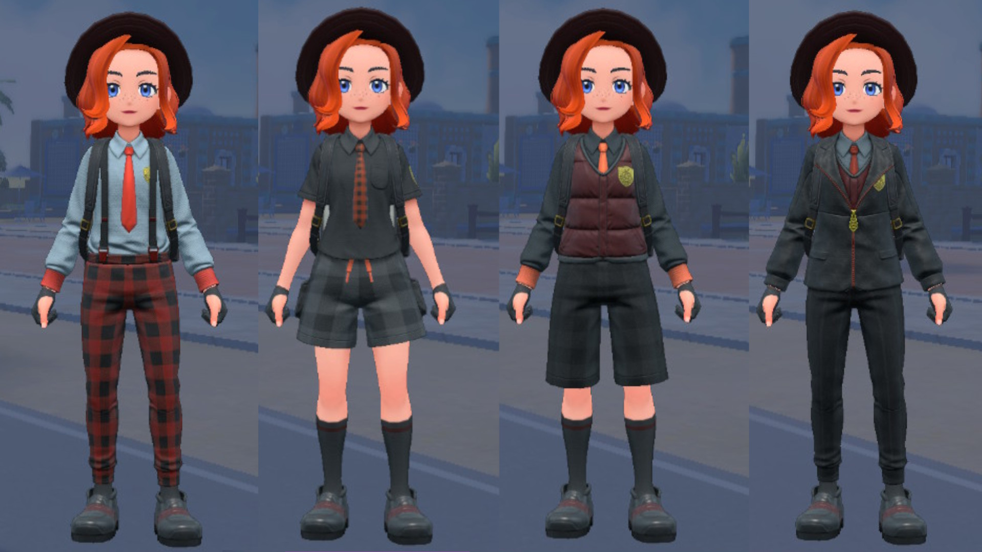 SV Dark Outfits [LayeredFS] [Pokemon Scarlet & Violet] [Mods]