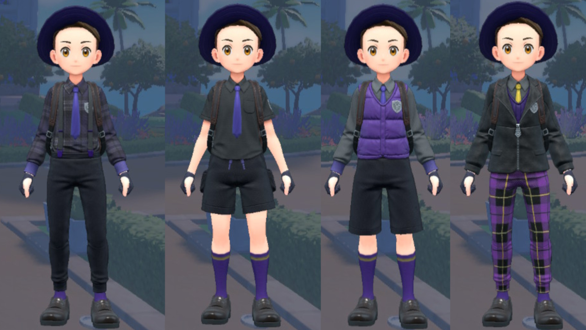 SV Dark Outfits [LayeredFS] [Pokemon Scarlet & Violet] [Mods]