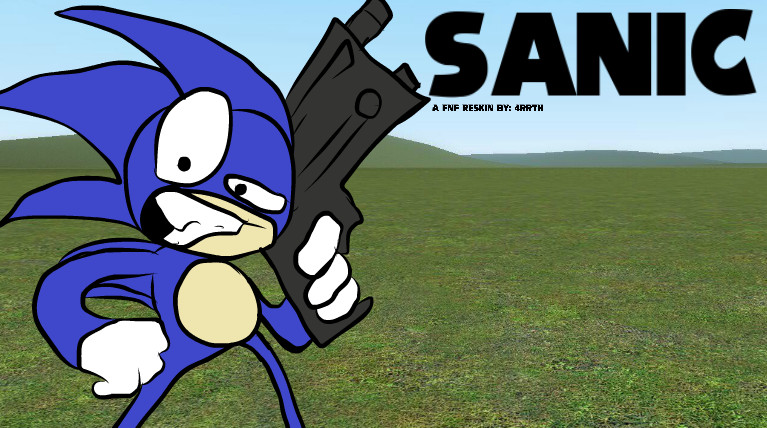 SANIC RESKIN REMAKE [Friday Night Funkin'] [Mods]