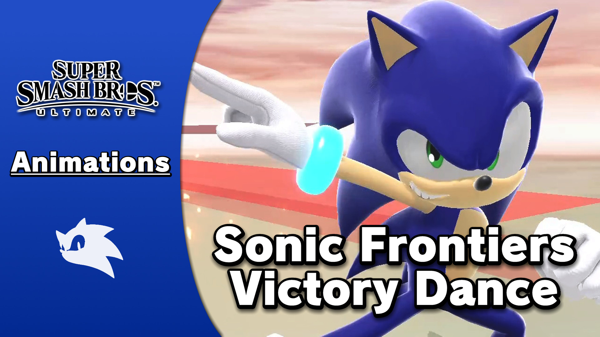 Sonic's Frontiers Dance (over Win 3) [Super Smash Bros. Ultimate] [Mods]