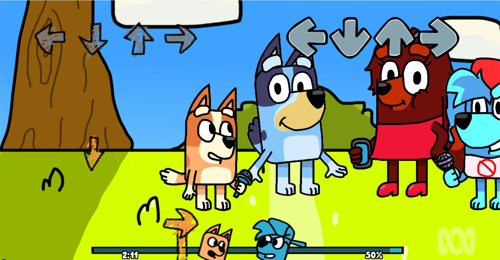 Bluey FNF MOD Full Week Game for Android - Download