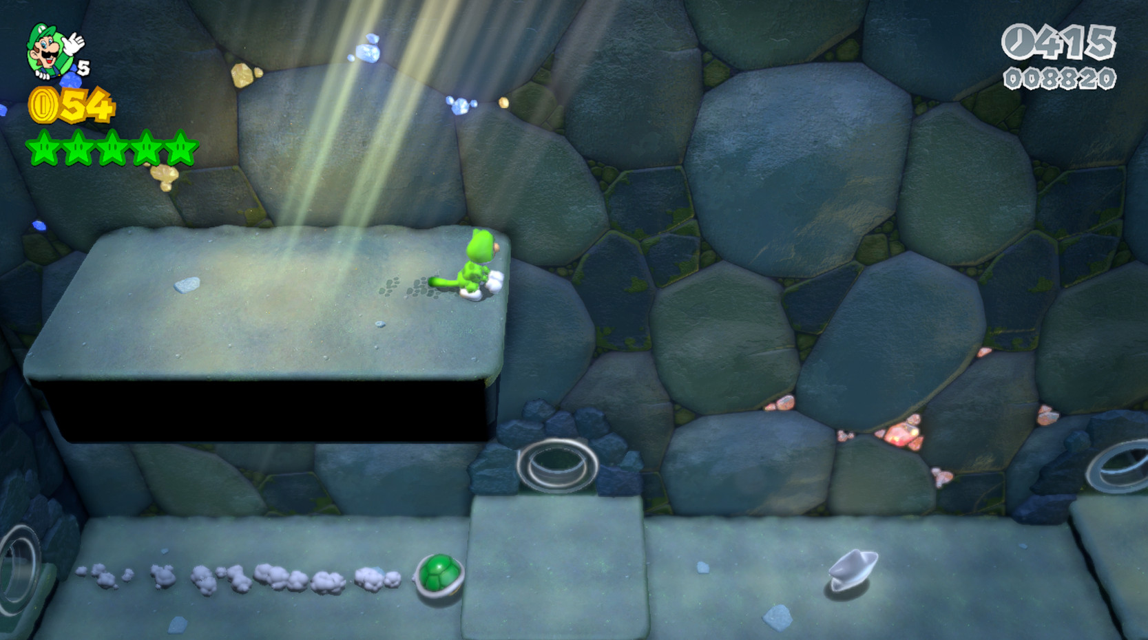 Super mario 3d world with more green stars mod for super mario 3d world