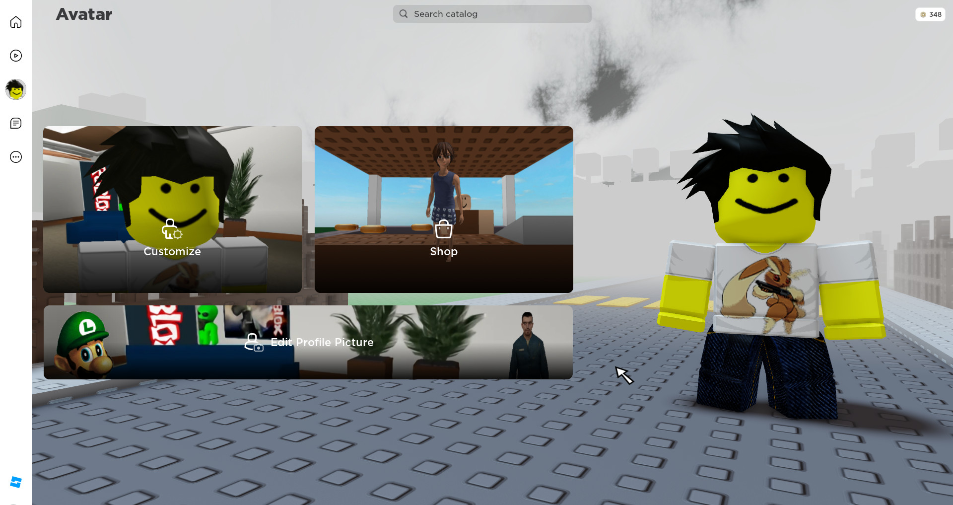 Roblox Avatar Editor Background - Crossroads [Roblox] [Mods]