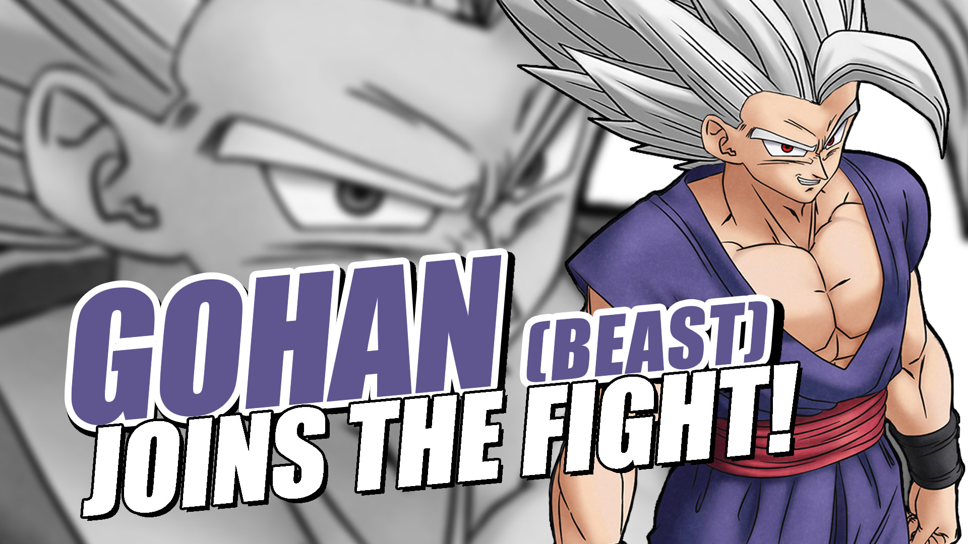 Gohan Beast form from Dragon Ball Super 4K wallpaper download