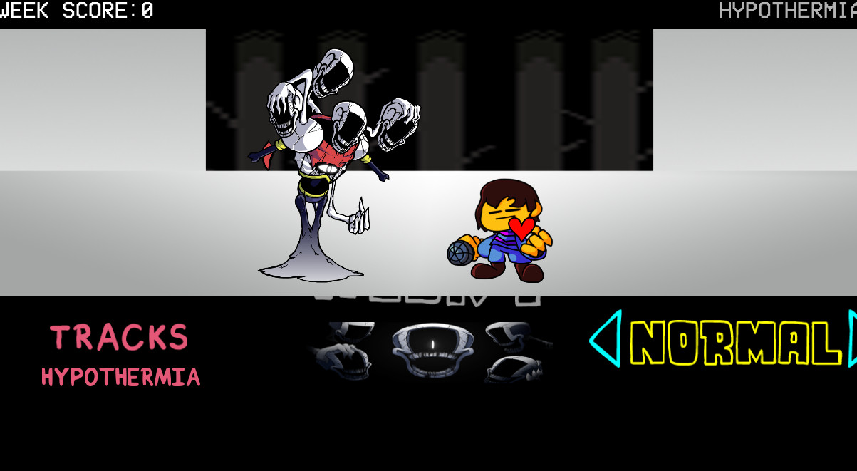 Hypothermia (Frostbite Undertale Mix) [Friday Night Funkin'] [Mods]