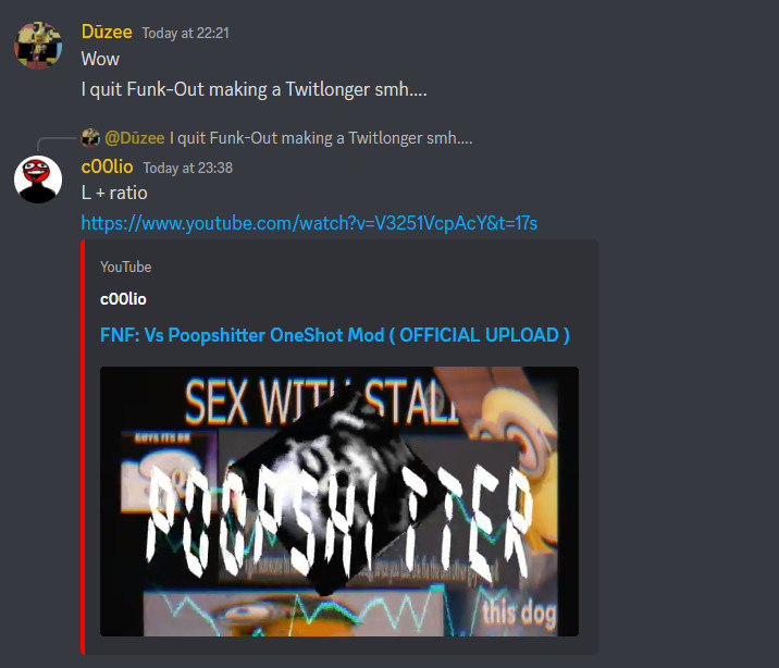 FNF: Vs poopshitter ONESHOT MOD