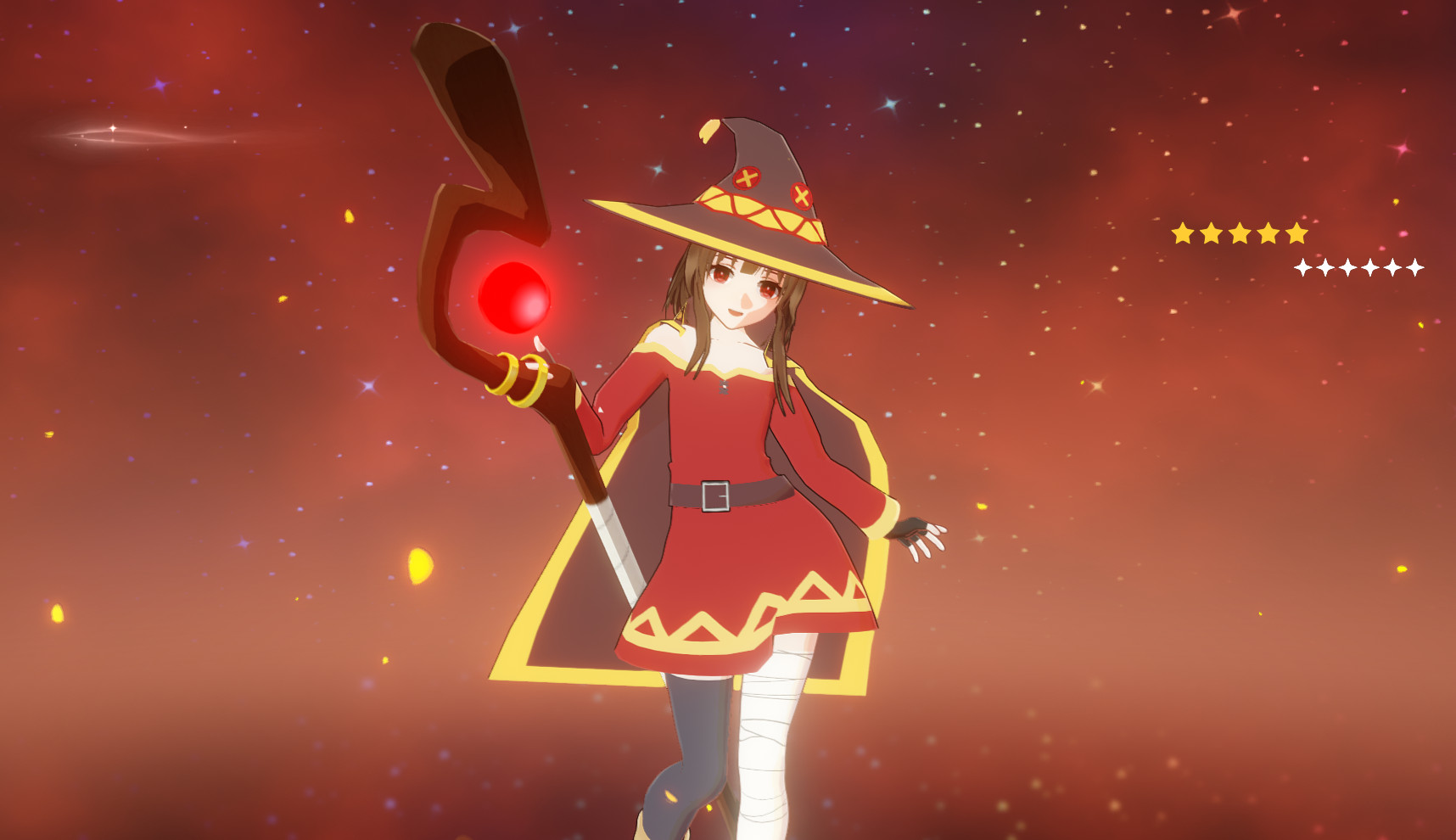 Megumin (Konosuba) + Staff [Genshin Impact] [Mods]