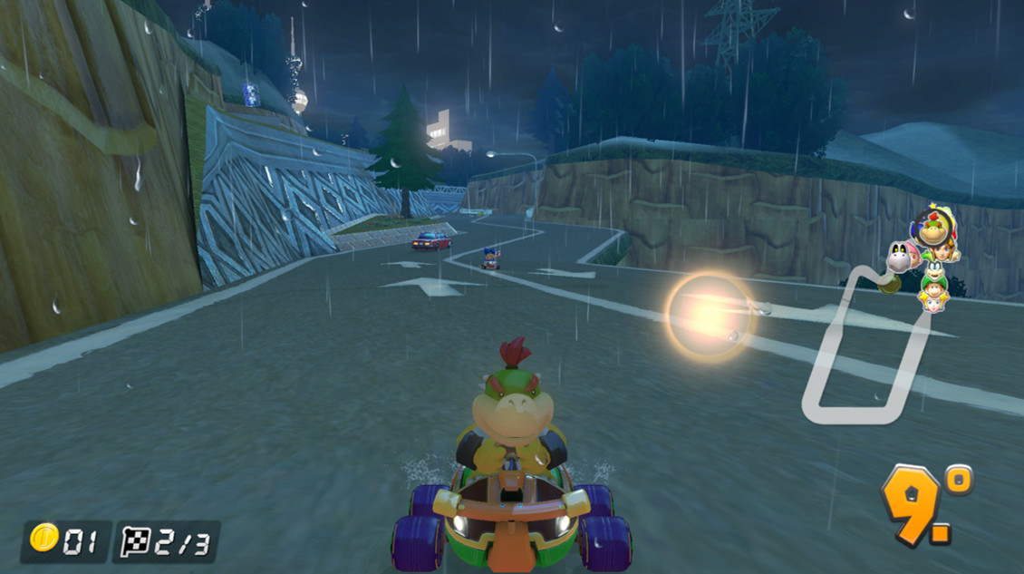 Wii Moonview Highway 8 Style [mario Kart 8 Deluxe] [mods]