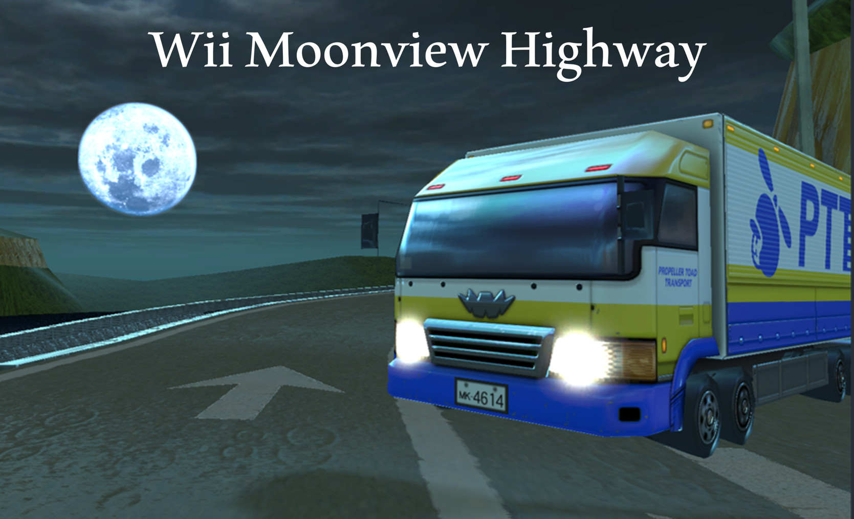 Wii Moonview Highway (8Style) [Mario Kart 8 Deluxe] [Mods]