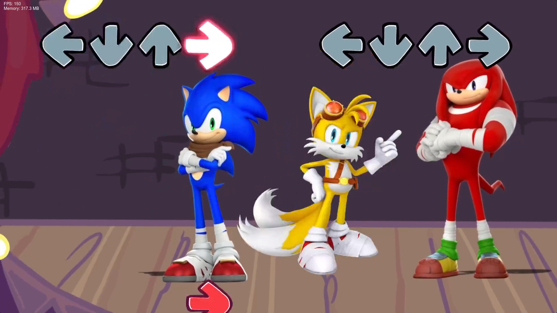 Knuckles Blends A Child