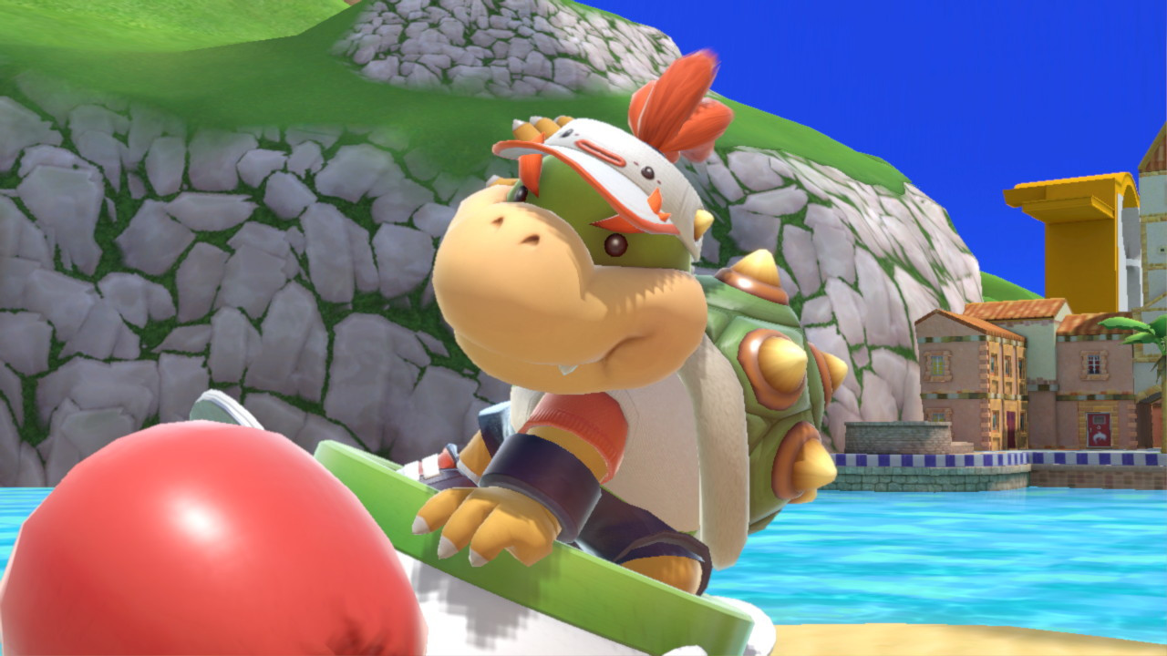 Bowser Jr.'s Brush [Super Smash Bros. Ultimate] [Mods]