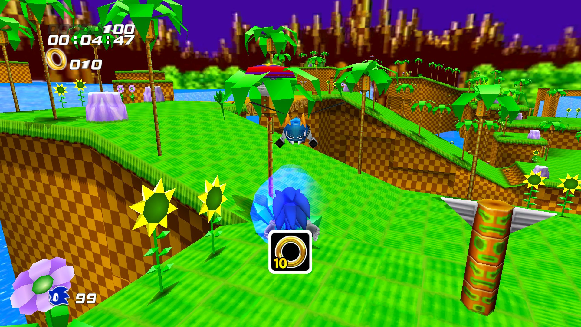 Sonic Unleashed HUD [Sonic Adventure 2] [Mods]