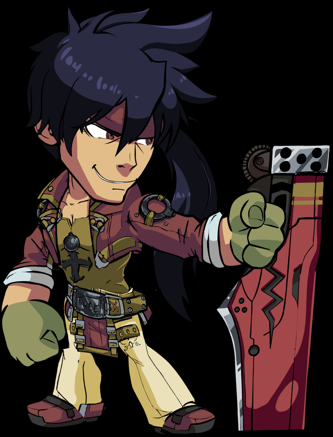 Sol Badguy Mod for Brawlhalla | BHalla Mods